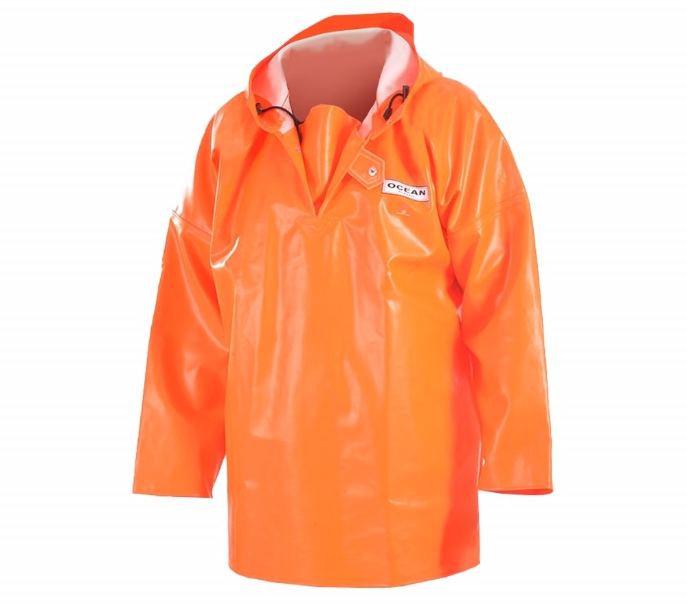 Áo khoác đi biển chống dầu và kháng lửa OCEAN OFFSHORE màu cam size S-8XL