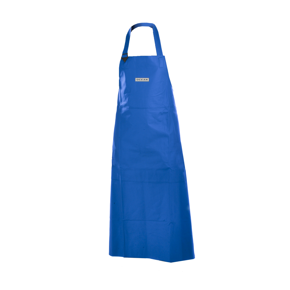 Tạp dề cao cấp OCEAN Menton phối mặt trước gia cố màu xanh dương