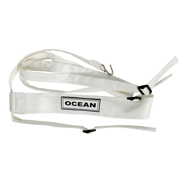 Mắc cài OCEAN 30-100-4 CLASSIC có móc, kích thước chuẩn, màu trắng