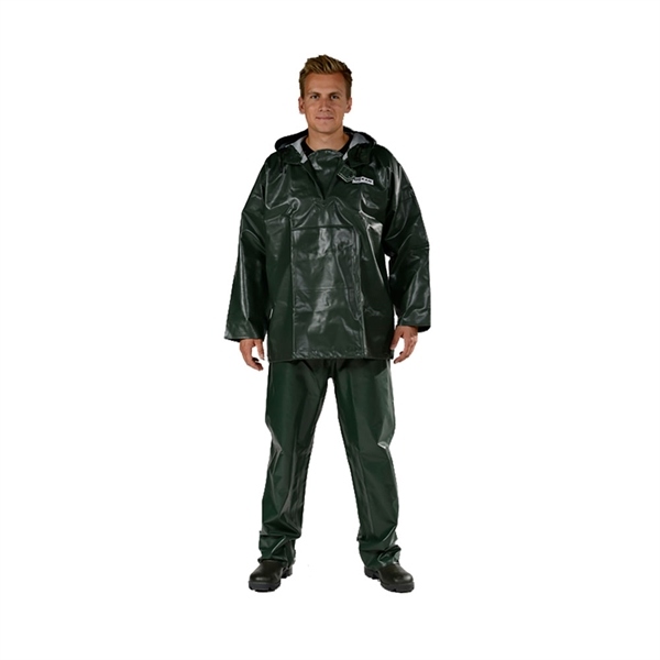 Áo khoác đi biển OCEAN OFFSHORE chống thấm dầu & chống cháy màu xanh rêu S-8XL