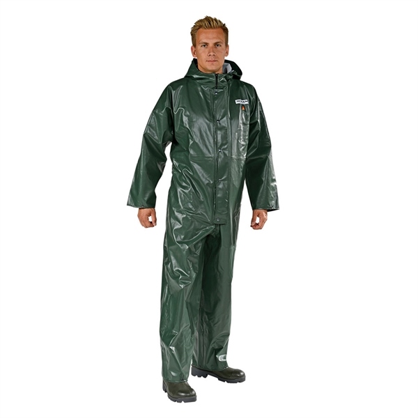 Quần áo bảo hộ chống thấm nước Ocean Offshore Pro chống cháy màu xanh ô liu size S-4XL