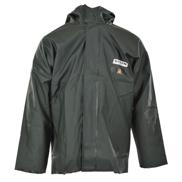 Áo khoác đi biển chuyên dụng OCEAN OFFSHORE HEAVY dành cho ngư dân tiêu chuẩn EN14116 màu xanh olive size XS-8XL