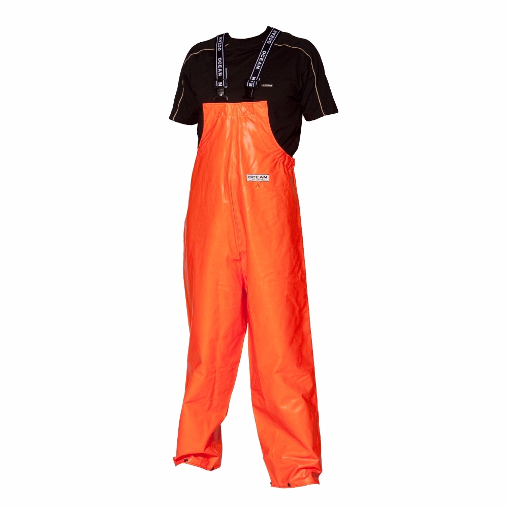 Quần yếm đi biển OCEAN OFFSHORE chịu dầu màu cam S-8XL