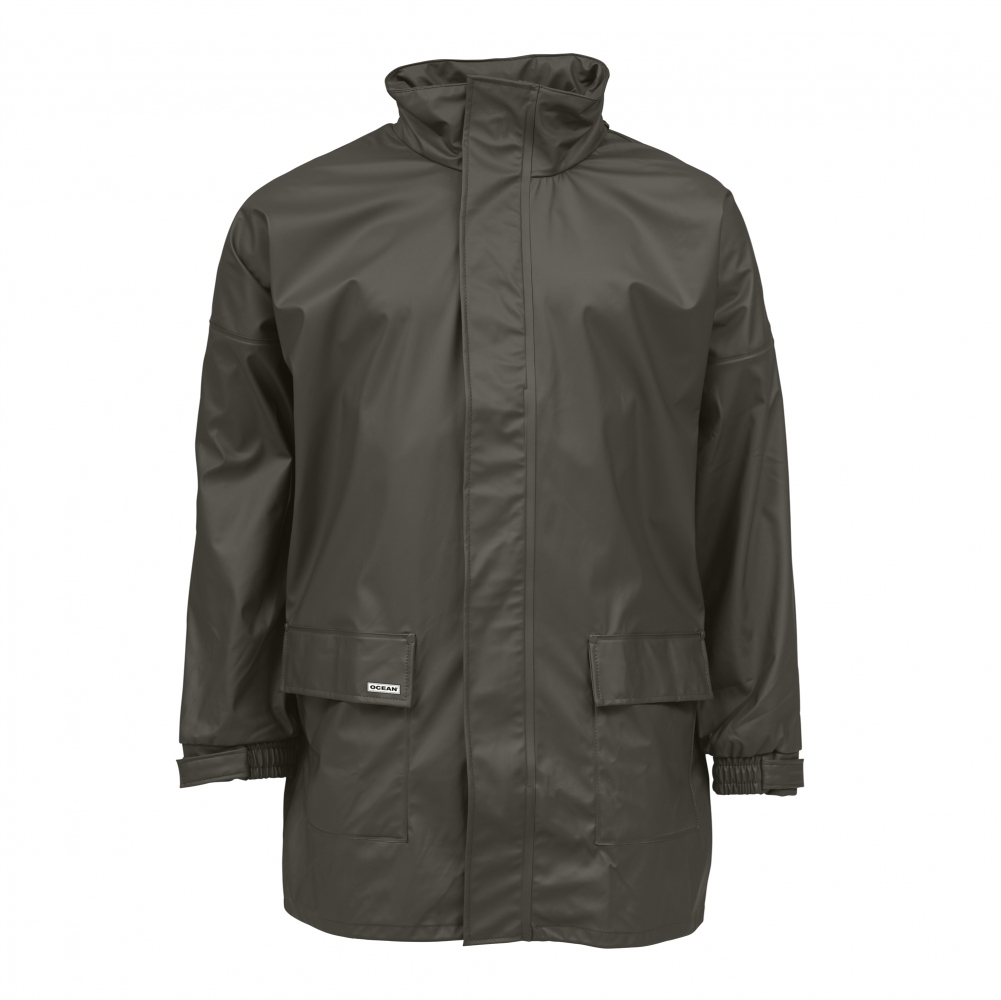 OCEAN 20-5420-2 WEATHER COMFORT Áo khoác chống thấm nước co giãn màu xanh olive XS-5XL