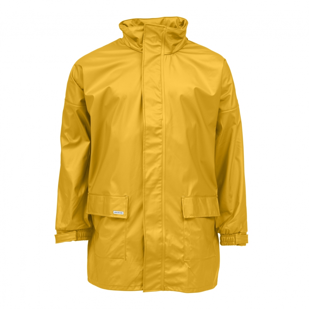 Áo khoác chống thấm nước co giãn OCEAN WEATHER COMFORT màu vàng size XS-5XL