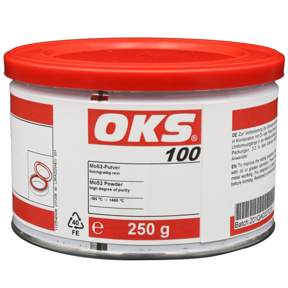 Bột MoS2 độ tinh khiết cao OKS 100 dành cho các bộ phận máy móc 250g