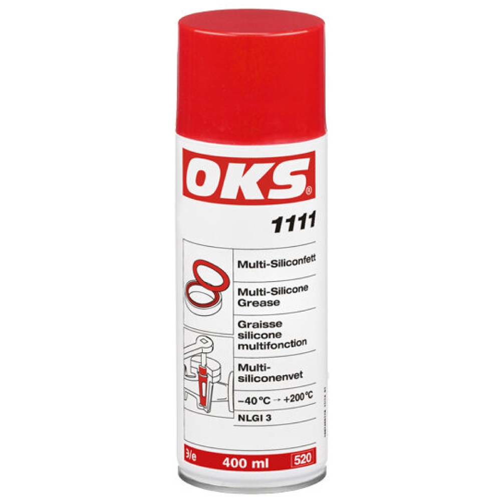 Mỡ silicone đa năng OKS 1111 chịu nước NGLI-3 dạng xịt 400ml