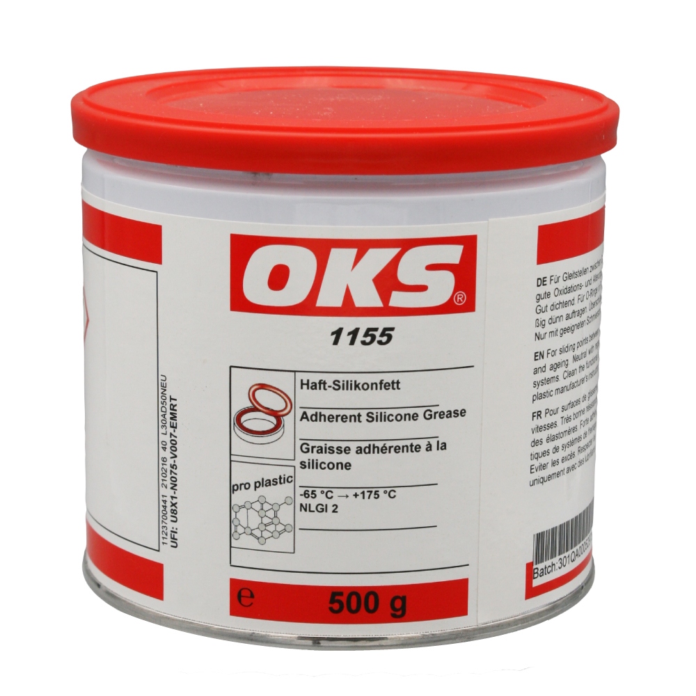 Mỡ silicone bám dính OKS 1155, hộp 500g