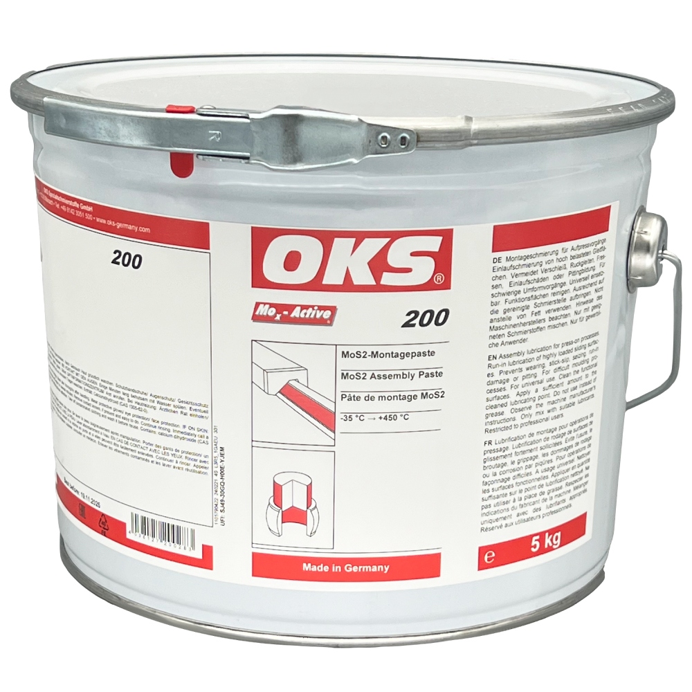 Mỡ lắp ráp OKS 200 MoS2, thùng 5kg