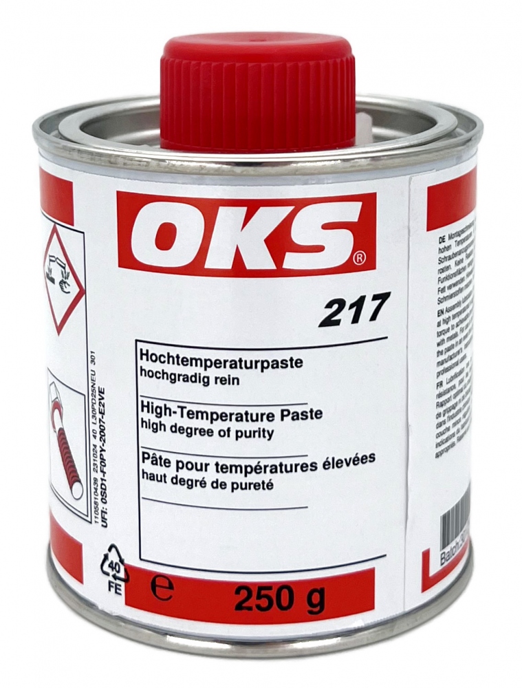 Mỡ chịu nhiệt cao OKS 217 dạng hộp 250g có kèm chổi quét