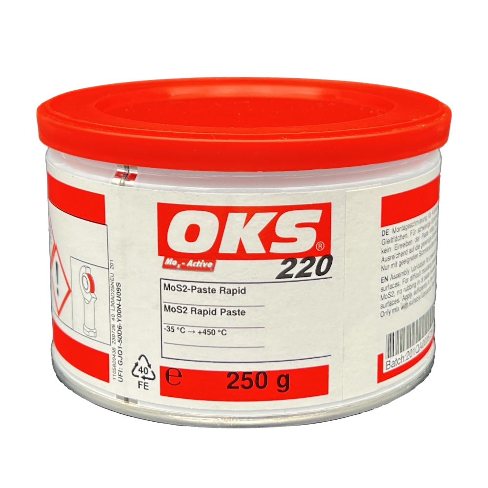 Mỡ bôi trơn OKS 220 MoS2 rapid paste hộp 250g
