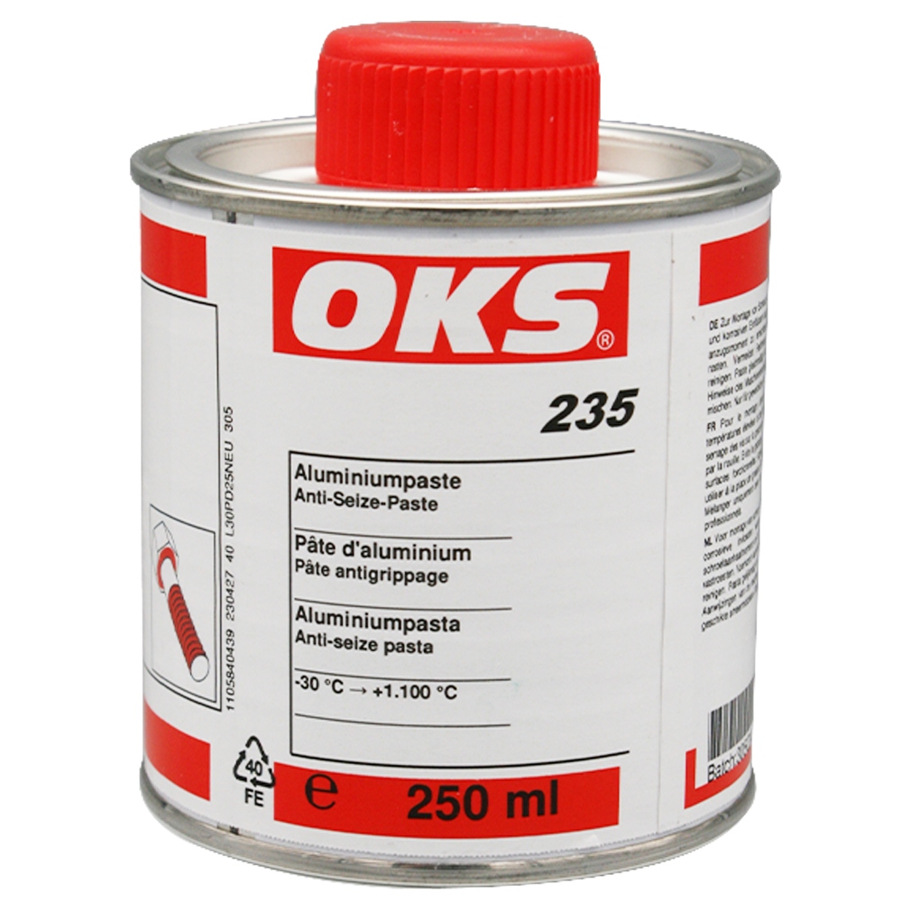 Mỡ chống kẹt nhôm OKS 235 dạng hộp 250g có kèm chổi quét