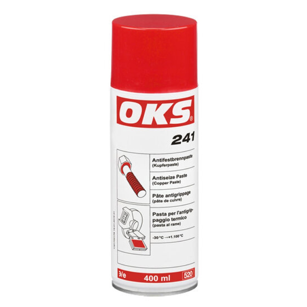Mỡ đồng OKS 241, hợp chất chống kẹt (Anti-Seize) dạng xịt 400ml