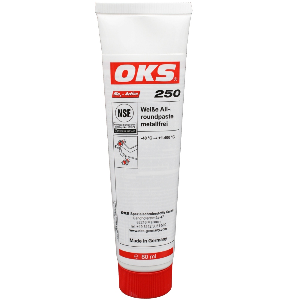 Mỡ trắng chịu nhiệt đa năng OKS 250 không chứa kim loại dạng tuýp 80ml