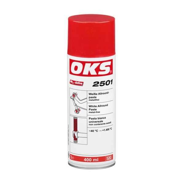 OKS 2501 Mỡ dán trắng đa năng không chứa kim loại dạng xịt 400ml