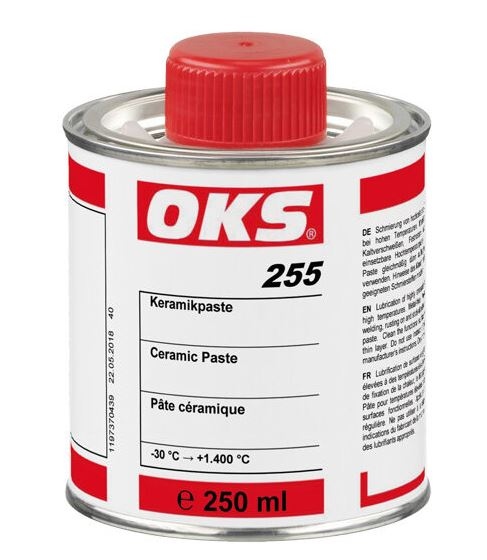 Mỡ gốm trắng OKS 255 hộp 250ml có chổi quét