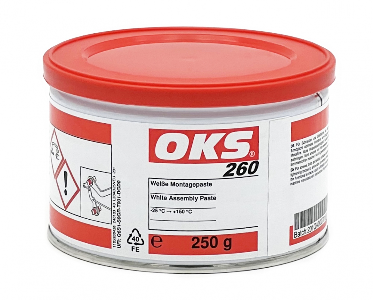 Mỡ lắp ráp trắng OKS 260 hộp 250g
