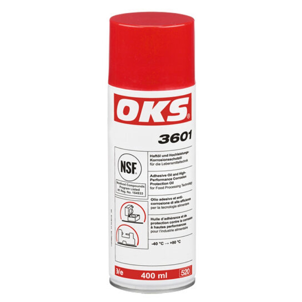 Dầu bảo vệ chống ăn mòn dạng bám dính OKS 3601 tiêu chuẩn thực phẩm H1 dạng xịt 400ml