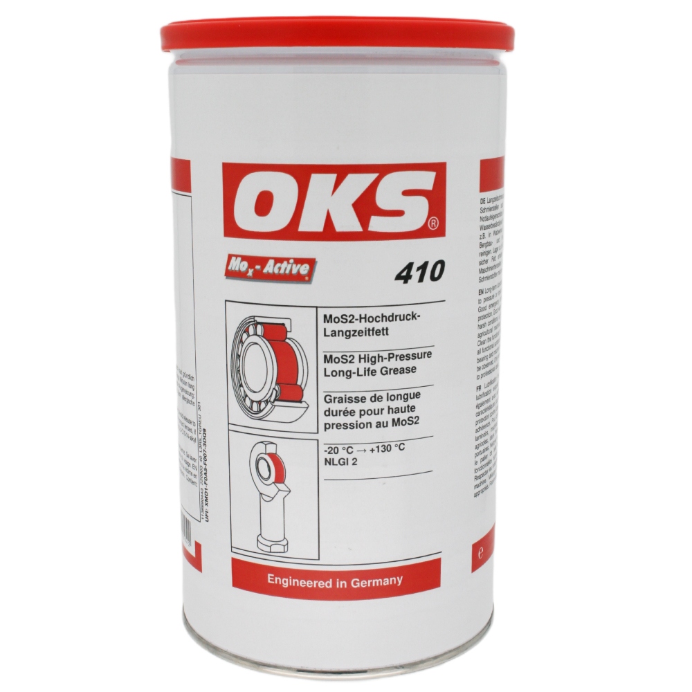 Mỡ chịu áp lực cao tuổi thọ dài OKS 410 MoS2 hộp 1kg
