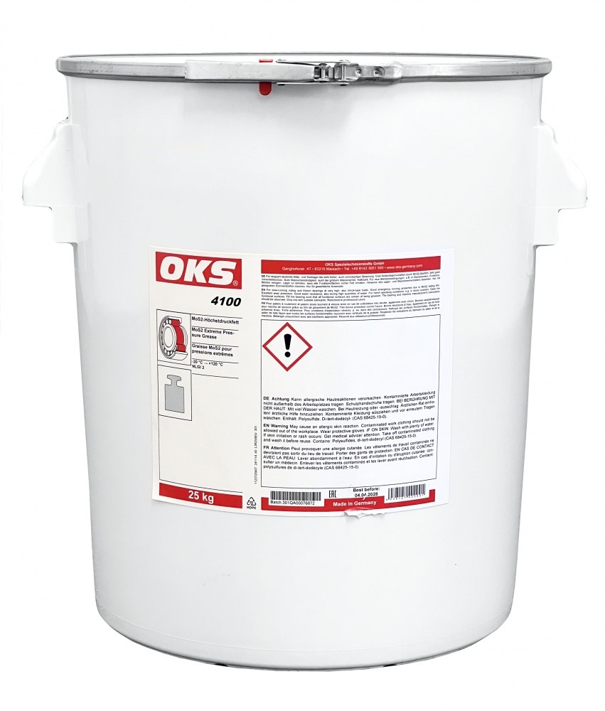 Mỡ chịu cực áp MoS2 OKS 4100 thùng 25kg