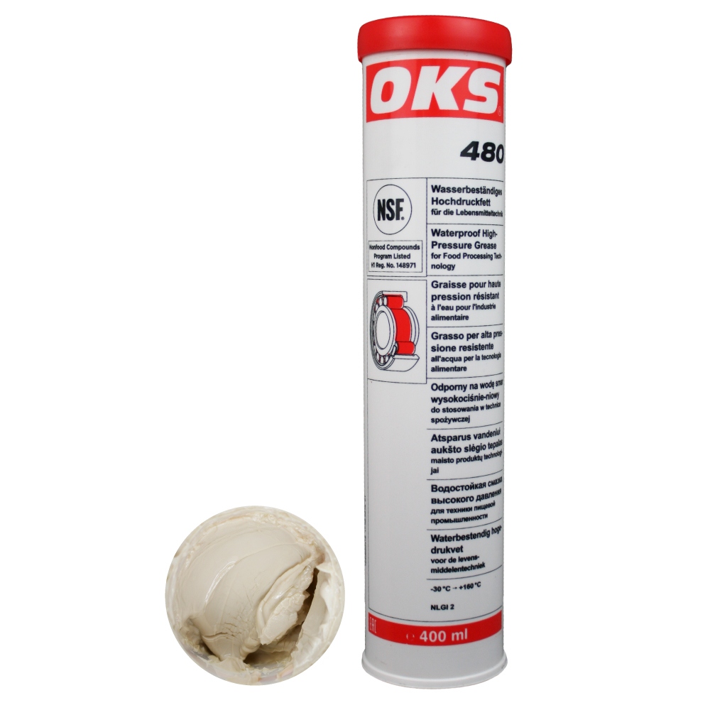 Mỡ chịu áp suất cao kháng nước OKS 480 cho ngành thực phẩm 400ml