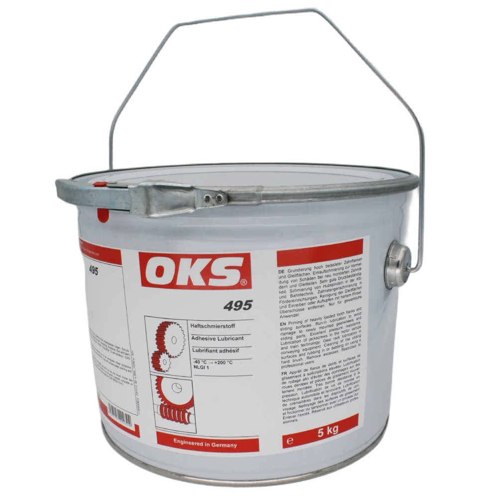 Chất bôi trơn dính OKS 495 cho các bề mặt trượt NLGI-1 thùng 5kg