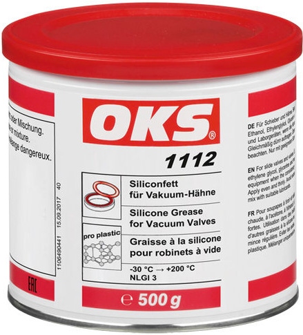 Mỡ silicone OKS 1112 cho van chân không, hộp 500g