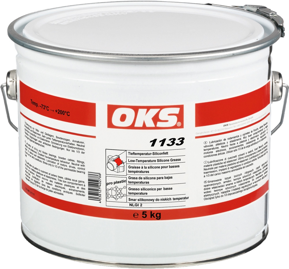 Mỡ silicone chịu nhiệt độ thấp OKS 1133 thùng 5kg