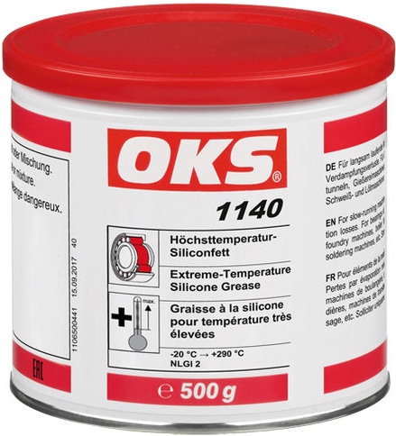 Mỡ silicone chịu nhiệt cực cao OKS 1140, hộp 500g