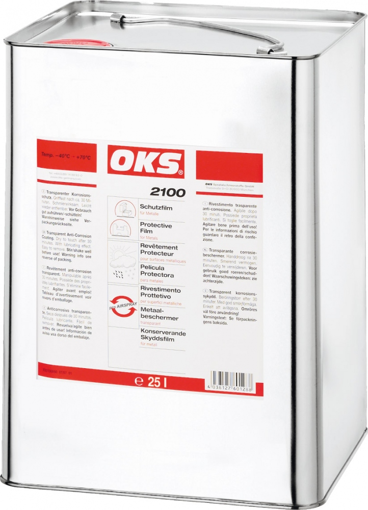 OKS 2100 Lớp màng sáp bảo vệ cho kim loại và phụ tùng, can 25 lít