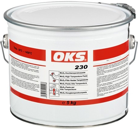 Mỡ chịu nhiệt OKS 230 chứa MoS2 màu đen 5kg