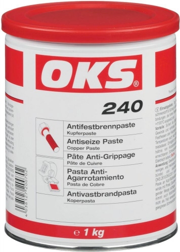 Mỡ đồng OKS 240, hợp chất chống kẹt, hộp 1kg