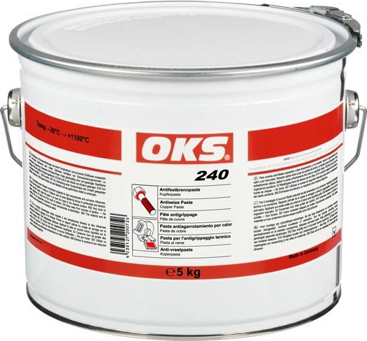 Mỡ đồng OKS 240, hợp chất chống kẹt, thùng 5kg