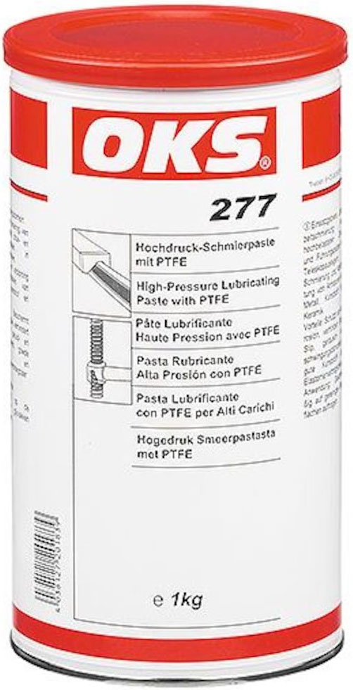 Mỡ bôi trơn chịu áp lực cao OKS 277 với PTFE, hộp 1kg
