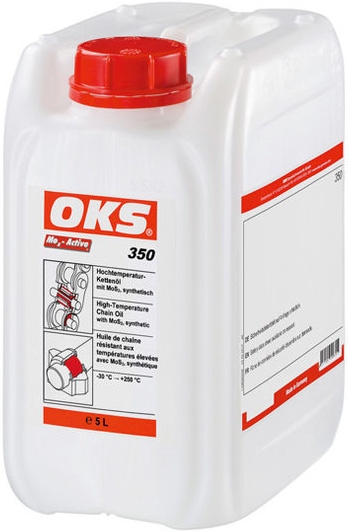 Dầu xích chịu nhiệt độ cao OKS 350 chứa MoS2, can 5 lít