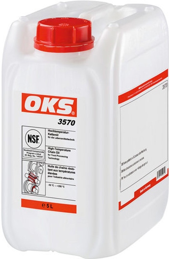 Dầu xích thực phẩm chịu nhiệt độ cao OKS 3570 tiêu chuẩn H1 ISO VG 320 - 5l