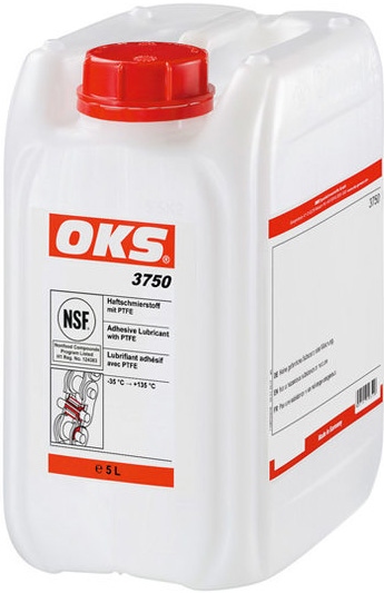 Chất bôi trơn kết dính tổng hợp OKS 3750 chứa PTFE dùng cho thực phẩm đạt chuẩn H1, can 5 lít