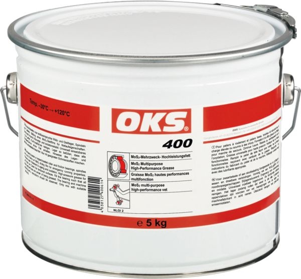 OKS 400 Mỡ bôi trơn đa năng hiệu suất cao chứa MoS2 thùng 5kg