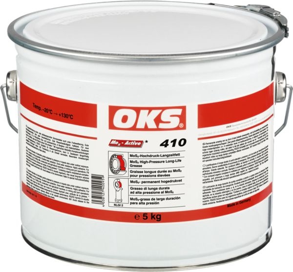 Mỡ chịu áp lực cao, tuổi thọ dài OKS 410 MoS2, thùng 5kg