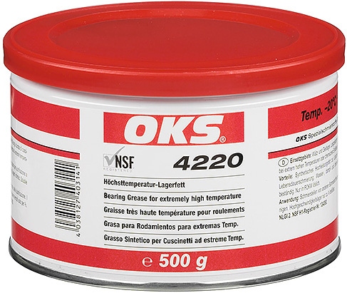 Mỡ bôi trơn vòng bi thực phẩm OKS 4220 chịu nhiệt độ cực cao 500g