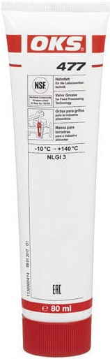 Mỡ bôi trơn van vòi OKS 477 dùng trong công nghệ chế biến thực phẩm tuýp 80ml