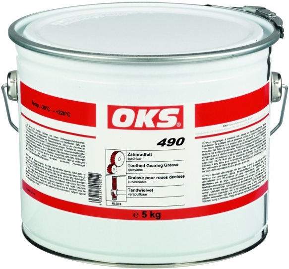 Mỡ bôi trơn bánh răng hở OKS 490 dạng phun thùng 5kg