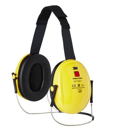 Tai nghe chống ồn đeo cổ 3M Peltor H510B OPTIME I màu vàng SNR 26dB