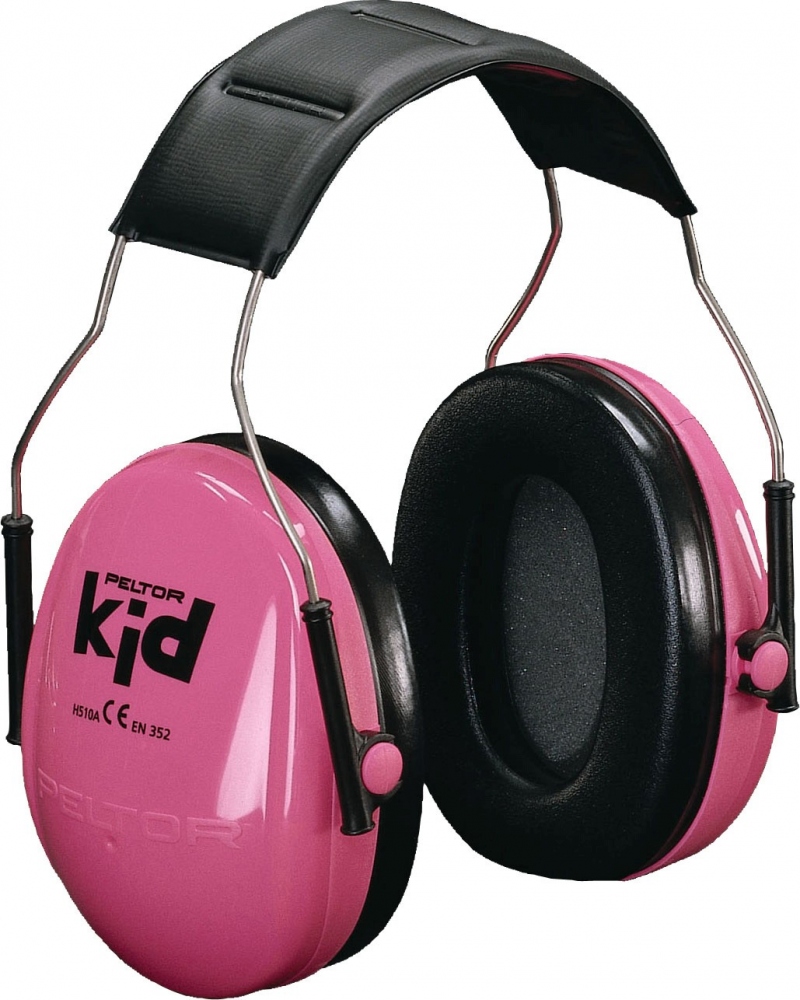 Tai nghe chống ồn 3M Peltor KID màu hồng SNR 27 dB