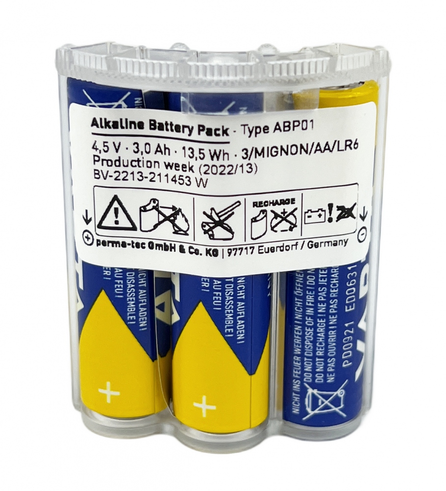 Bộ pin kiềm Perma 101351 Loại ABP01 STAR Vario 4.5V 3.0Ah
