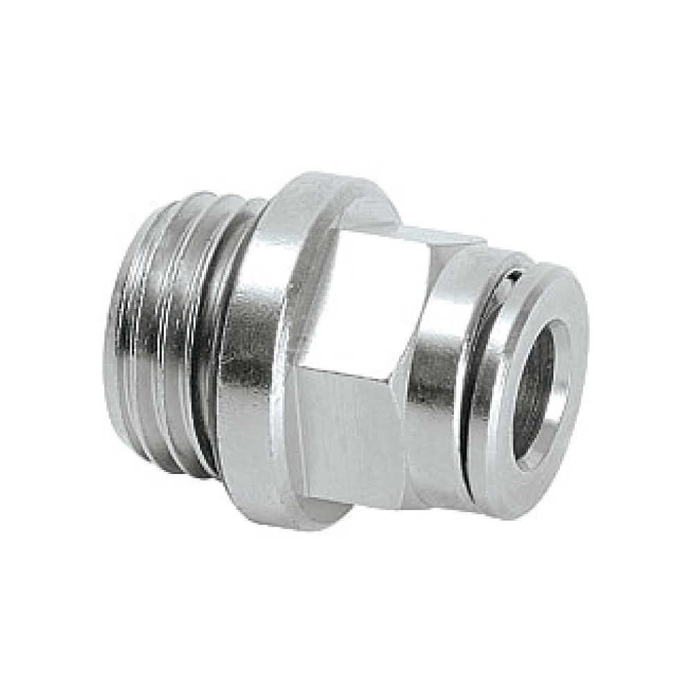 Đầu nối ống Perma 101447 ren ngoài G1/4 cho ống đường kính ngoài 6 mm dạng thẳng