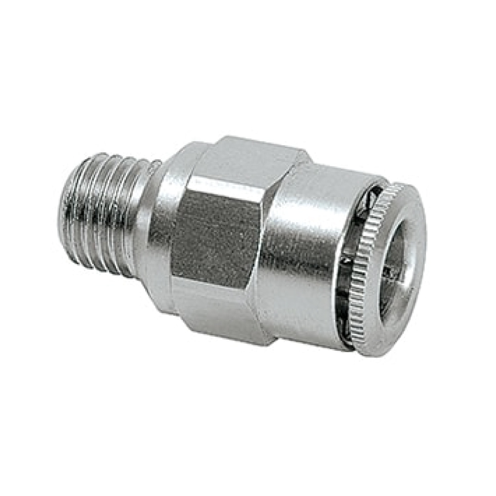 Đầu nối ống Perma 101517 ren ngoài M8x1 dùng cho ống phi 6 mm dạng thẳng