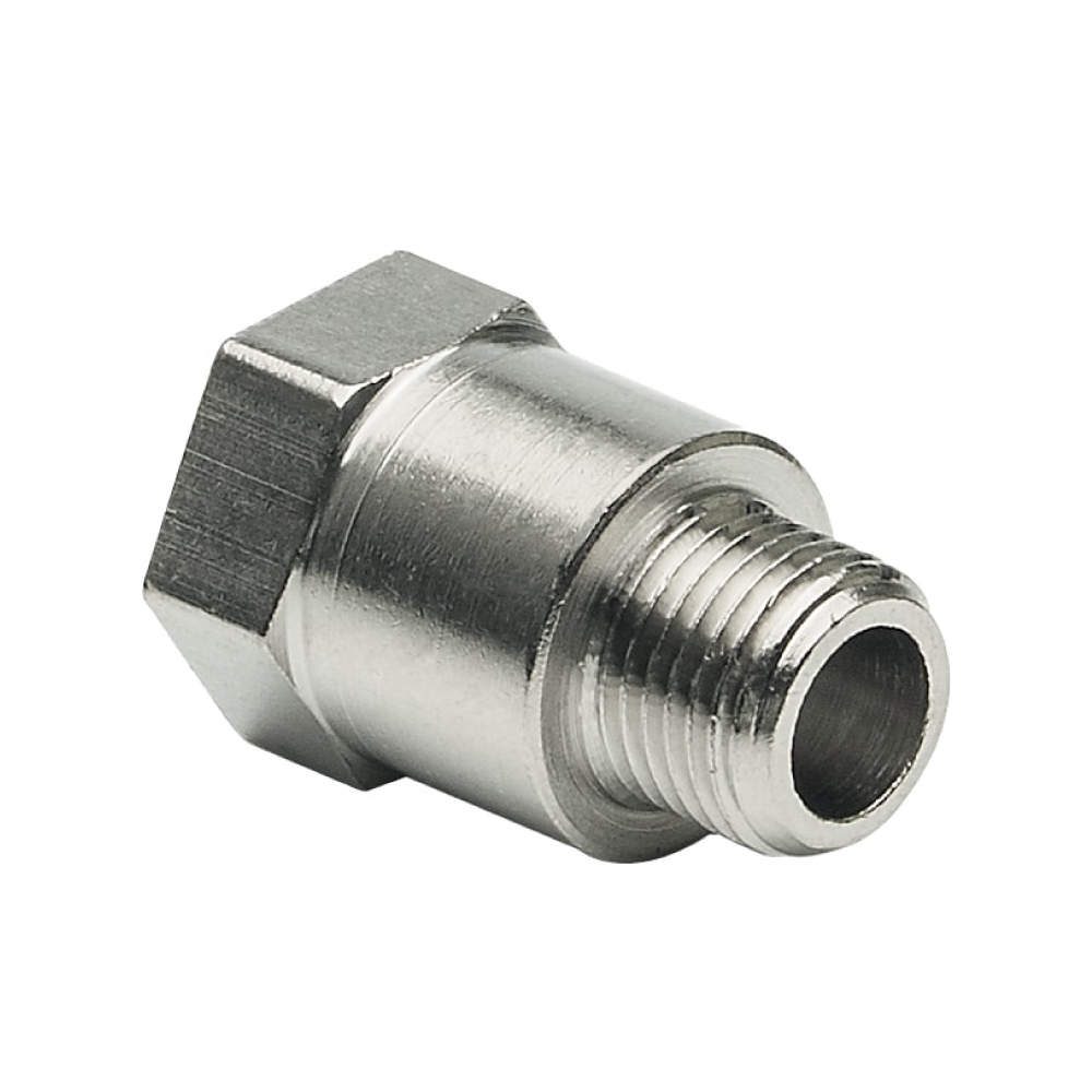 Perma 101576 Đầu nối dài bằng đồng mạ niken 16 mm G1/8 ren ngoài x G1/8 ren trong