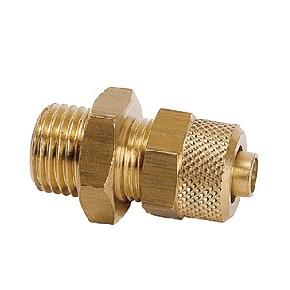Đầu nối ống Perma 104822 bằng đồng, ren ngoài G1/4 cho ống đường kính ngoài 8 mm