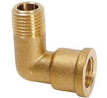 Đầu nối góc đồng thau Perma 104827 90° G1/4a x G1/4i